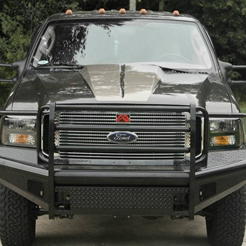 FS05-S1260-1 Fab Fours Black Steel Front Bumper
