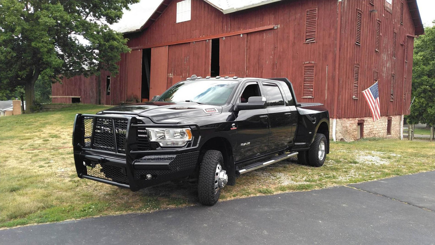 FBD191BLRC  Ranch Hand RAM Legend Front Bumper (Accommodates Camera and Sensors)