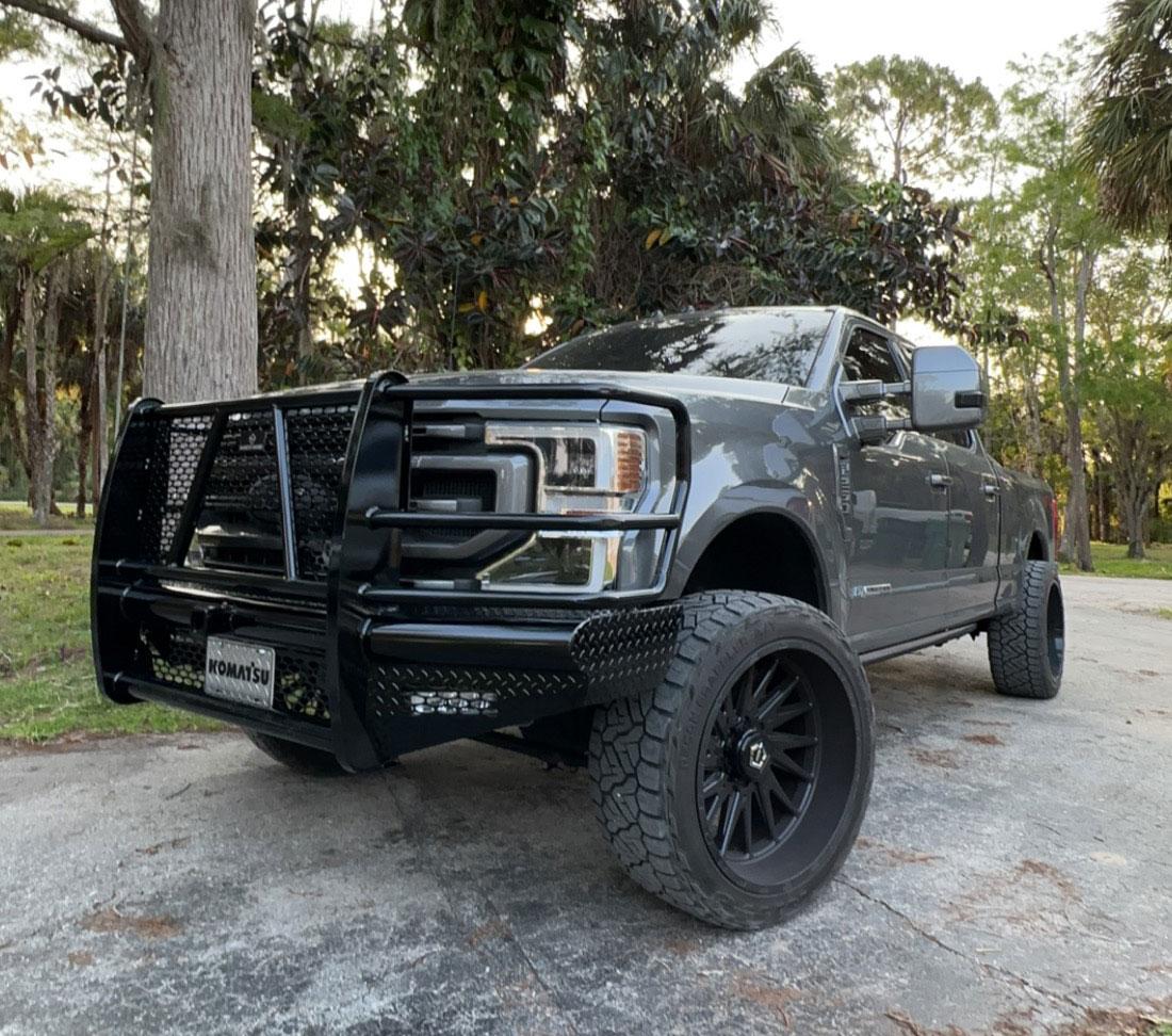 FBF231BLR Ranch Hand Legend Front Bumper with Grille Guard