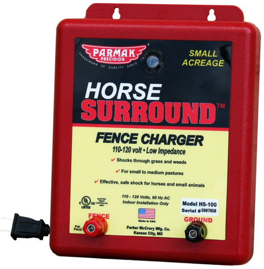 HS-100 PARMAK Horse Surround fence charger