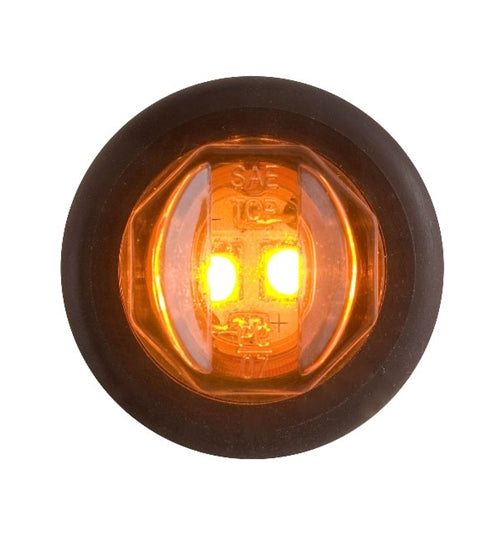 MCL-11AKB Optronics Amber 3/4in Uni-Lite LED