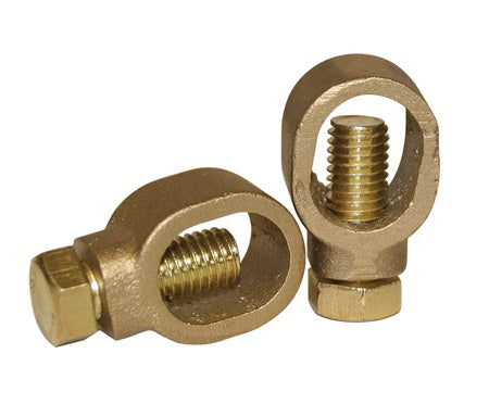 Brass Ground Rod Clamp